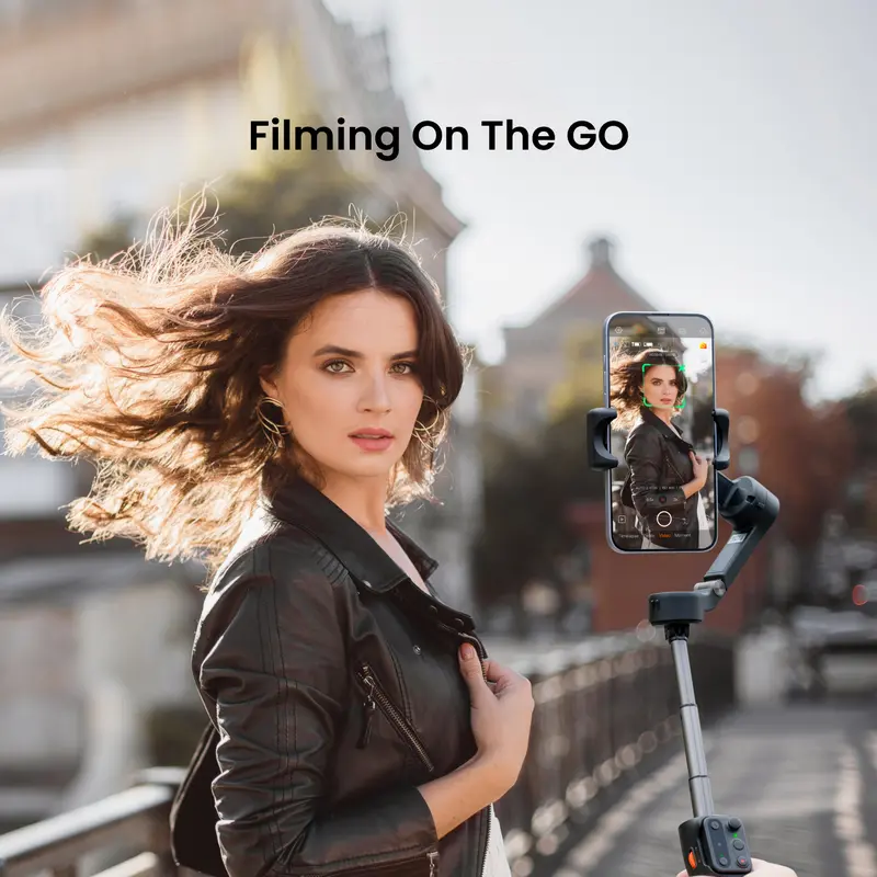 Portable Foldable Three-Axis Smartphone Gimbal
