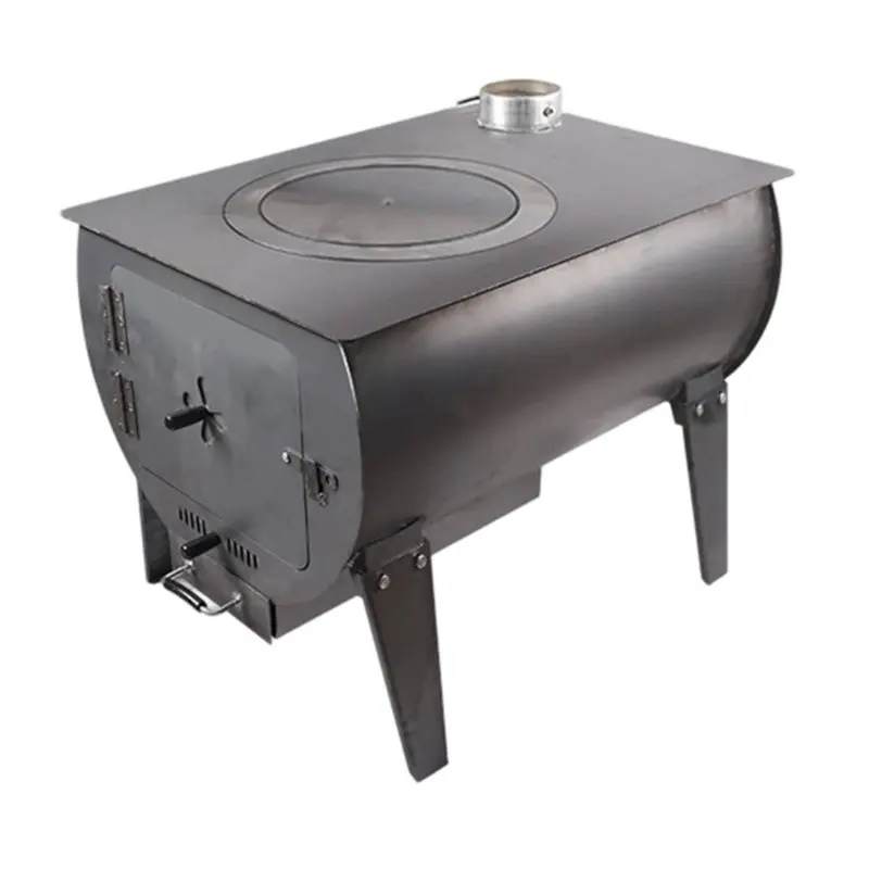 Smokeless Heating Stove, Indoor & Outdoor Wood Burner, Rural Home, Large, Fast Heating, Metal