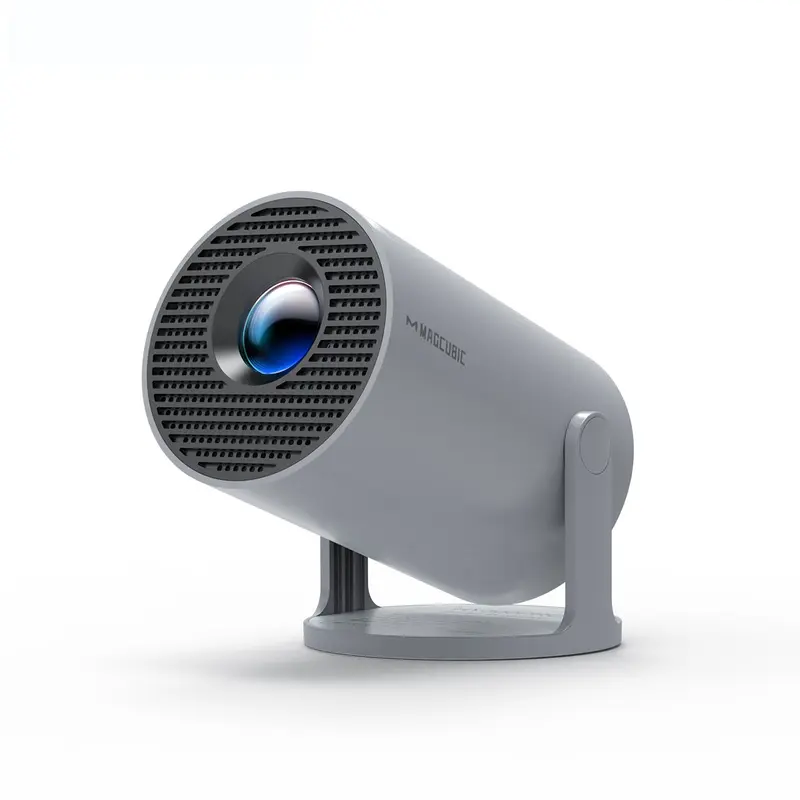 HY300Pro Portable Projector, Android 14, WiFi6, BT5.4, 1080P Home Outdoor Movie Projector